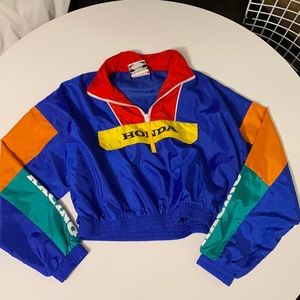 Honda Vintage-ish Windbreaker by Forever 21